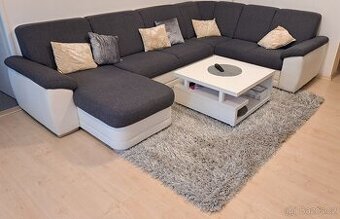 Koberec ENZO 160 x 230 cm šedý vlas 5 cm