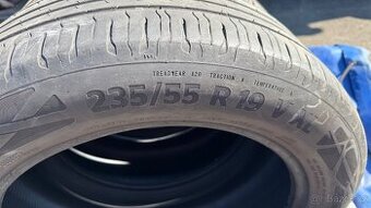 Prodám LETNÍ pneumatiky Continental 235/55 R19 105V XL.
