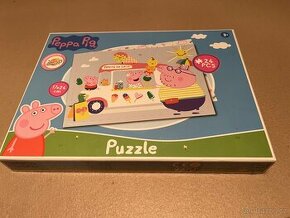 Puzzle Prasátko Peppa