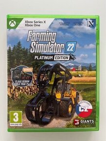 Prodám FARMING SIMULATOR 22 PLATINUM EDITION xbox one/series - 1