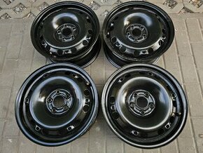 Plechové disky kola 15" 5x100 Roomster R15 Fabia II ET43 6J