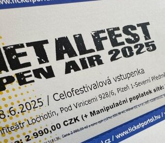 METALFEST 6.6-8.6.Plzen Amfiteátr Lochotín.