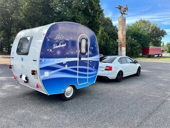 Raritní karavan KNAUS Schwalbennest 250D Moonlight