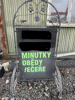 Retro reklamní poutač