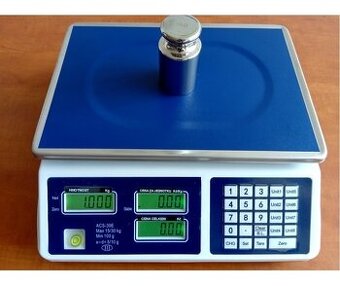 Kalibrovaná a ocejchovaná váha do 15 kg