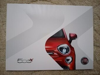 Fiat 500X, nádherný prospekt r. 2015