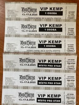 Vstupenky do VIP kempu Rock Castle 14.-16.08.2025