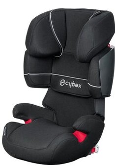 CYBEX SOLUTION X-FIX - PURE BLACK15-36kg