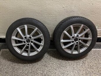 Sada 4 ALU kol Borbet + zimní pneu