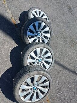 Originál alu kola 225/45 R17 - BMW 1/3 - zimní pneu