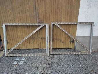 Brána, vrata Pozink