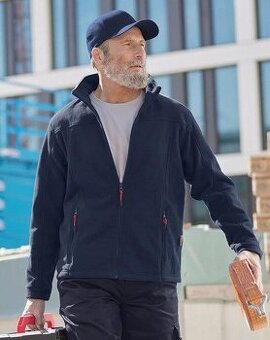 Engelbert STRAUSS-PROFI PÁNSKÁ FLEECE BUNDA NAVY XXXL💪🏽