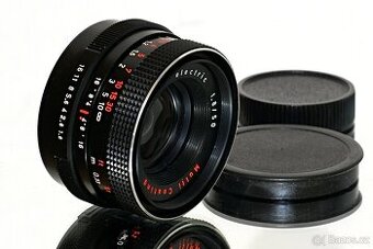 Pentacon RED MC 1,8/50 M42 Red White TOP STAV