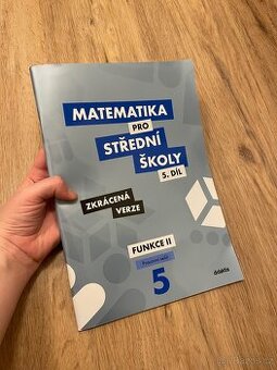 pracovní sešit - Matematika pro střední školy 5. díl