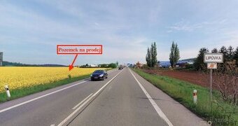 Prodej komerčního pozemku 3529 m2 v Lipůvce