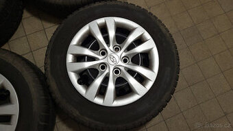Téměř NEJETÁ zimní kola 15" 5x114,3 Hyundai ix20, Venga