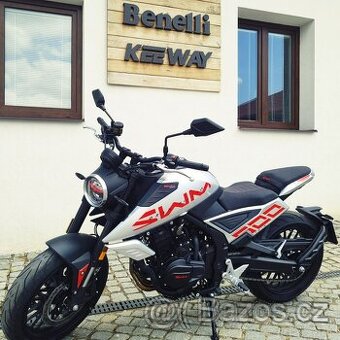 SWM - GRAN MILANO 500 - STŘÍBRNÁ EURO 5 - Předváděcí motocyk