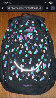 BAGMASTER-ŠKOLNÍ BATOH - od 4.třídy