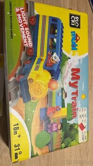 Stavebnice vláček pro nejmenší 18m+