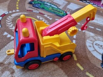 Auto odtahovka, jeřáb Wader