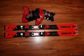 lyže Atomic Redster 120 cm , hadia koža
