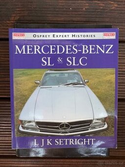 MERCEDES-BENZ W107 SL SLC sběratelská publikace