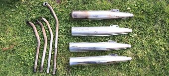 Babetta 210 - kompletní tlumič výfuku úplný