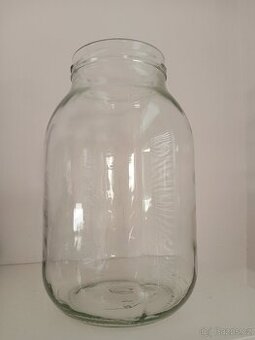 Sklenice na kombuchu, výška 24 cm, průměr 13 cm