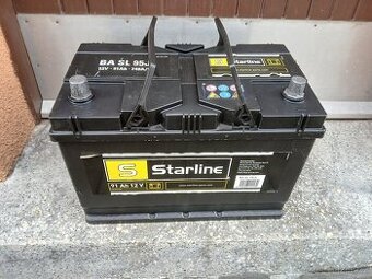 Autobaterie Starline 91 Ah 740 A, Ford 75 Ah 680 A