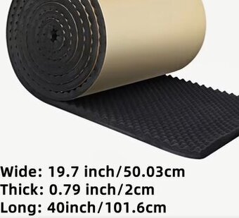 Zvukove izolacni pena-samolepici