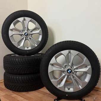 BMW X1 F48 5x112 R17 ET52+ZIMNÍ 225/55R17 7/5mm