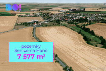 Prodej pole, 7 577 m², Senice na Hané