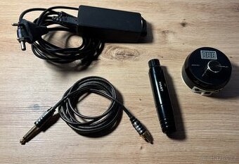 tetovací strojek na PM PEN MAST BLACK + zdroj Javelin
