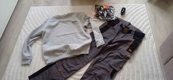 Nové montérky Ardon velikost 50 na postavu 194cm+ mikina