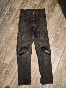 Moto kalhoty XRC - vel. 30W 32L (na hubeňoura vel.S)