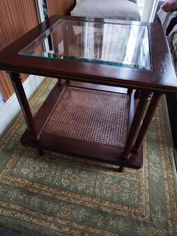 Starožitný konferenční stůl 60x60cm