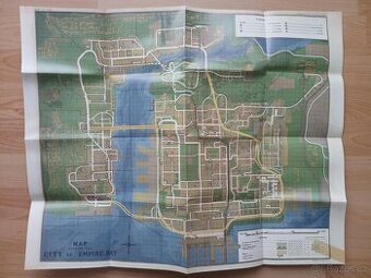 Mafia II plakát - mapa