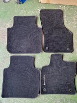 Textilní, látkové, originální koderečky Kodiaq