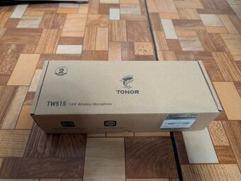BEZDRÁTOVÝ MIKROFON TONOR tw515 korekce zvuku