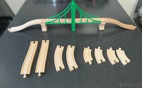 Brio most vhodný na různé druhy dřevěných kolejí - 1