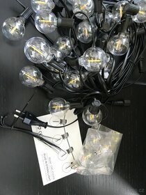 LED světelný řetěz venkovní 30 žárovek/1Watt - 1