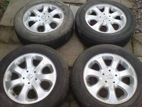 Alu/disky Peugeot, Bridgestone Turanza ER30, 195/65/15, 4x