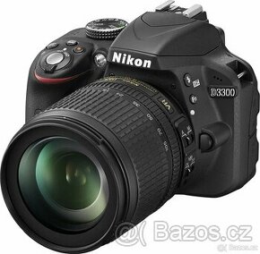 ZRCADLOVKA Nikon D3300 + 18-105 VR Black