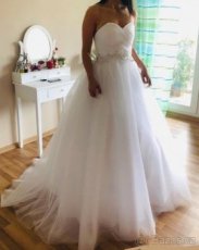 Nové bílé svatební šaty vel. xs-xl
