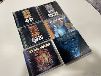 Hudba na CD ze ságy Star Wars 1ks / vše za 800 Kč