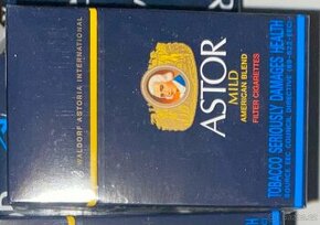 Prodám sběratelské cigarety Astor
