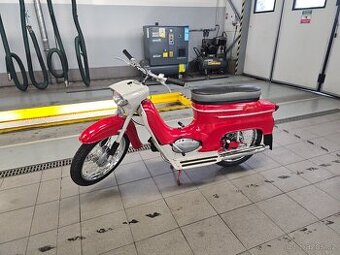 Jawa 20 pionýr s TP + STK  původní SPZ