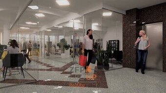 Pronájem kanceláře o rozloze 42 m2, ulice Národních hrdinů, 