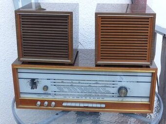 Elektronkové - lampové rádio REMA 2072 Stereo