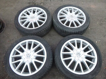 4x orig. alu vw (5x112) letní pneu 225/45 r17